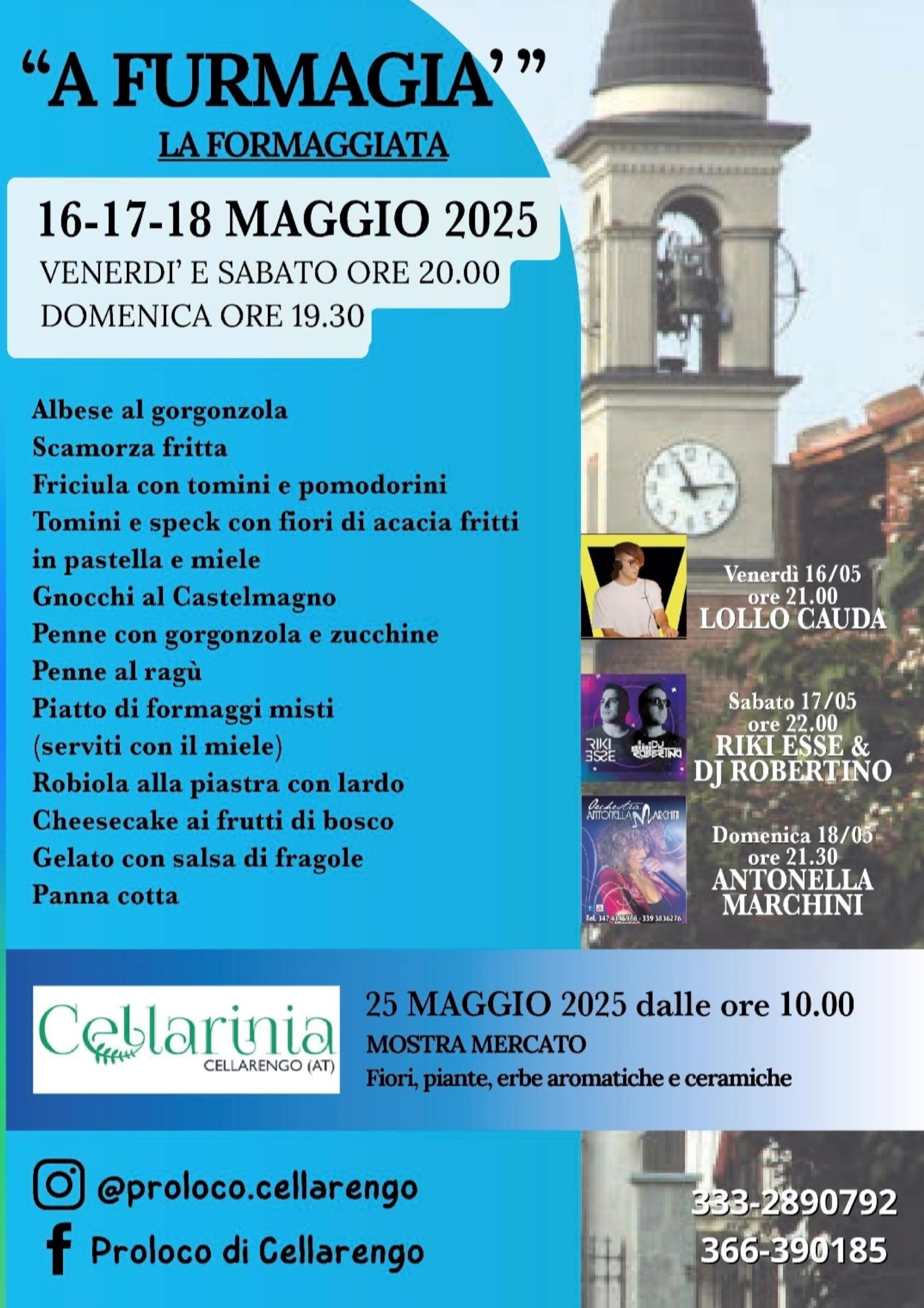 "A Furmagià" - La formaggiata 2025